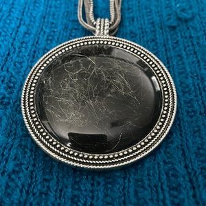 Premier Necklace with five strands removable, Reversible pendant. Shown in kit